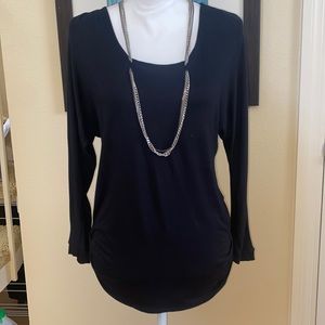 ella moss long sleeve with necklace xs